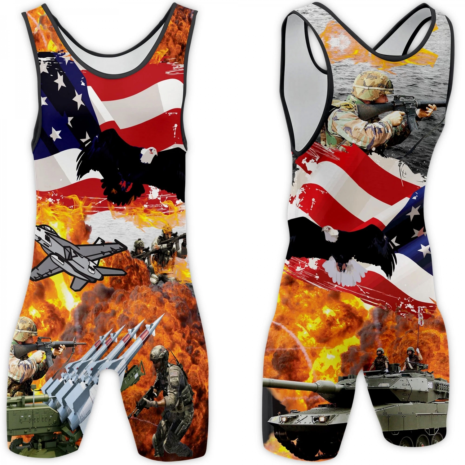 Mens Wrestling Singlets, Powerlifting Singlet