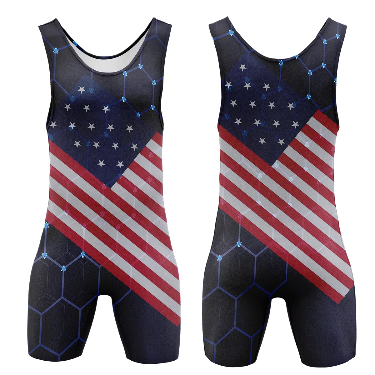 Mens Wrestling Singlets, Powerlifting Singlet